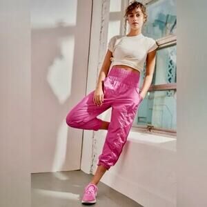 Free People Movement Pink The Way Home Jogger Pants size Small